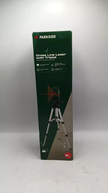 LASER KRZYŻOWY ZE STATYWEM PARKSIDE PKLL 10 B3