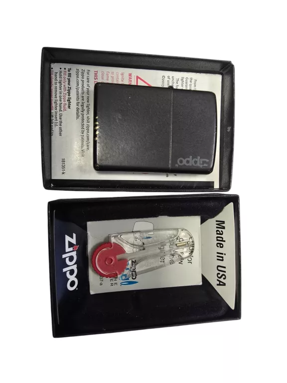 ZAPALNICZKA ZIPPO CZARNA