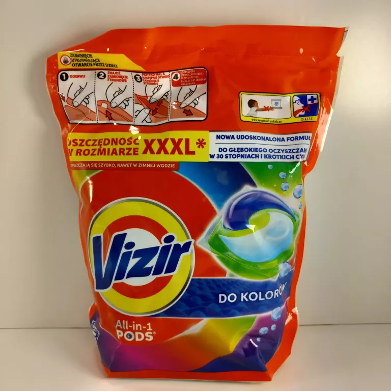 KAPSUŁKI DIO PRANIA VIZIR 50