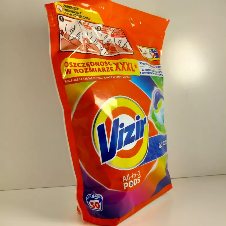 KAPSUŁKI DIO PRANIA VIZIR 50