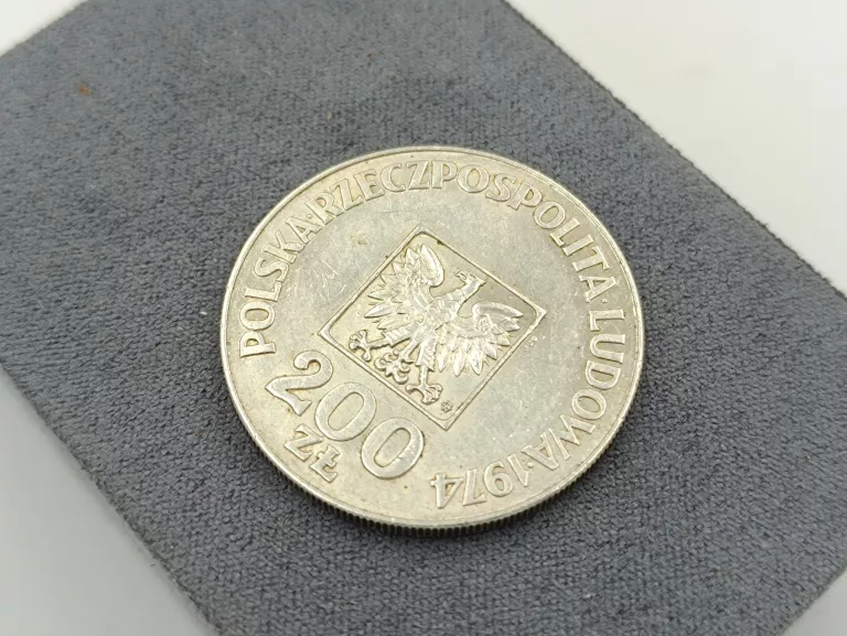 200 ZŁ – XXX LAT PRL - MAPKA – 1974