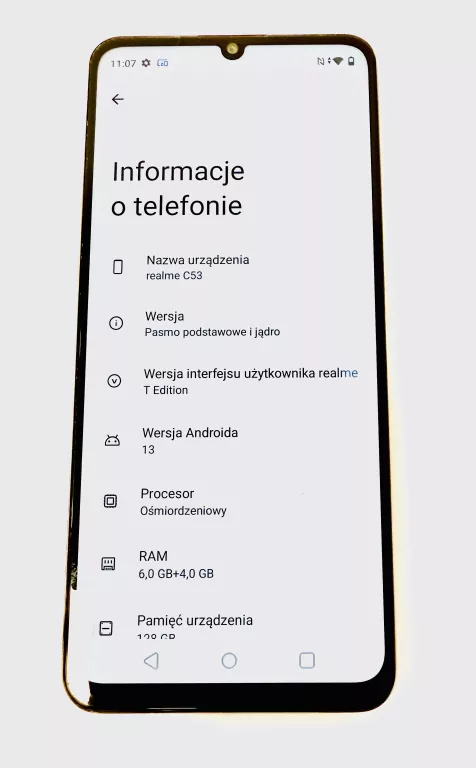 TELEFON TELEFON REALME C53 PUDEŁKO