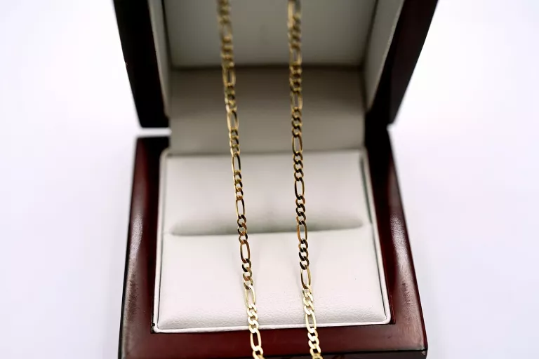 ZŁOTY ŁAŃCUSZEK FIGARO 585 2,80G DŁ: 49 CM