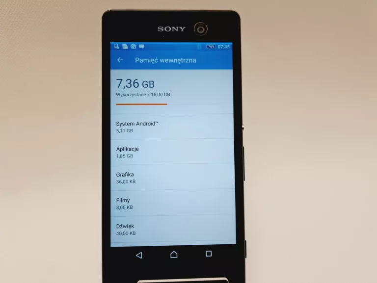TELEFON SONY XPERIA M5 16 GB