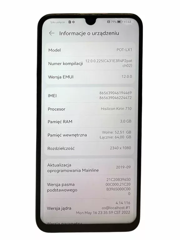 TELEFON HUAWEI P SMART 2019
