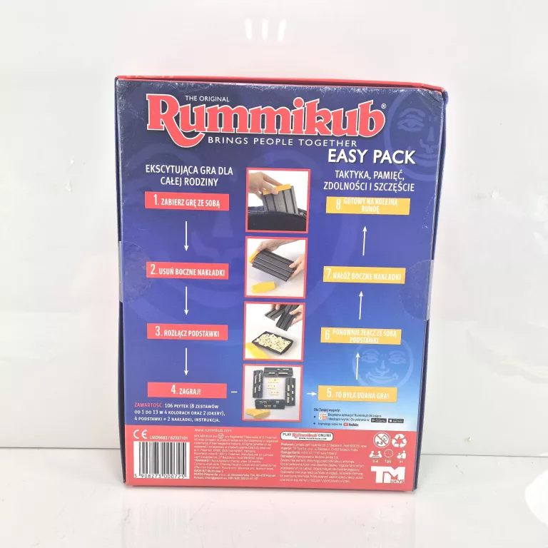 GRA TOWARZYSKA RUMMIKUB EASY PACK