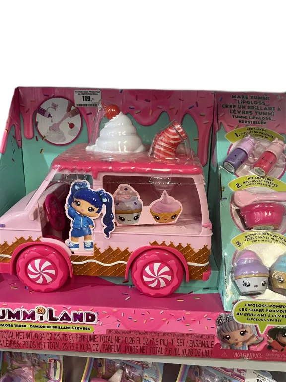 AUTOBUS DO PRODUKCJI BŁYSZCZYKÓW MGA YUMMILAND LIPGLOSS TRUCK