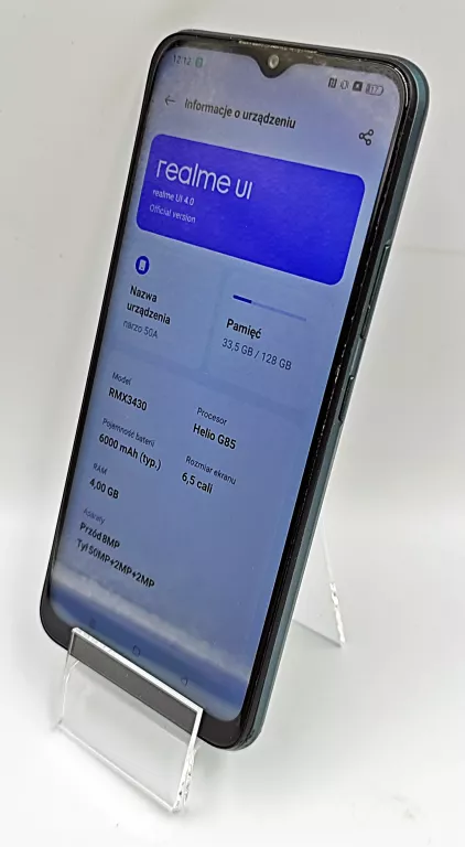 TELEFON REALME NARZO 50A 4/128 GB