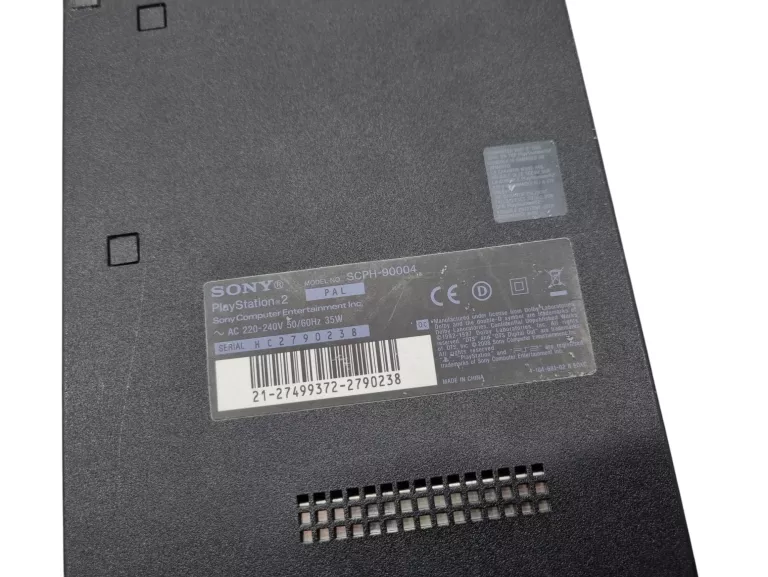 KULTOWA KONSOLA PLAYSTATION PS2 SCPH-90004 OPIS