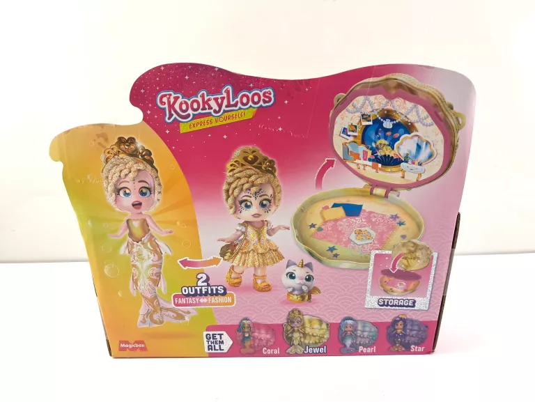 LALKA KOOKYLOOS MERMAID - JEWEL - LALECZKA SYRENKA TOREBKA *IDEAŁ*