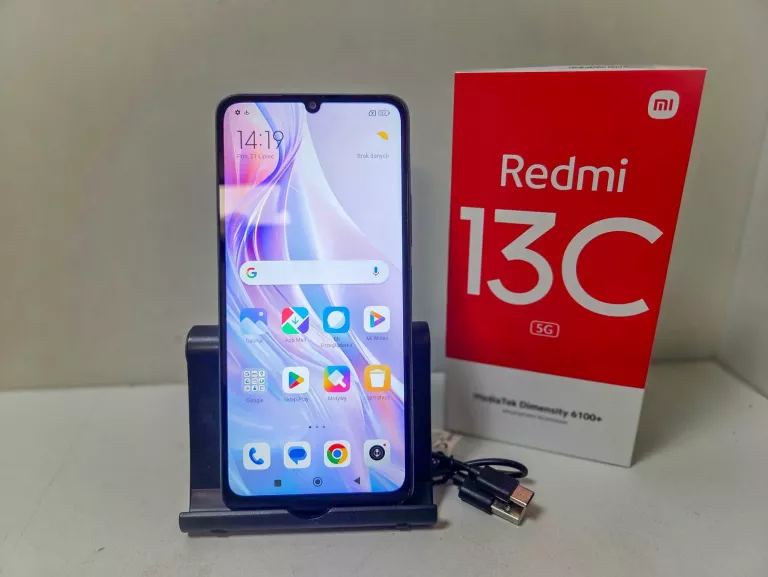 SMARTFON XIAOMI REDMI 13C 4 GB / 128 GB 4G (LTE) STAN BDB!