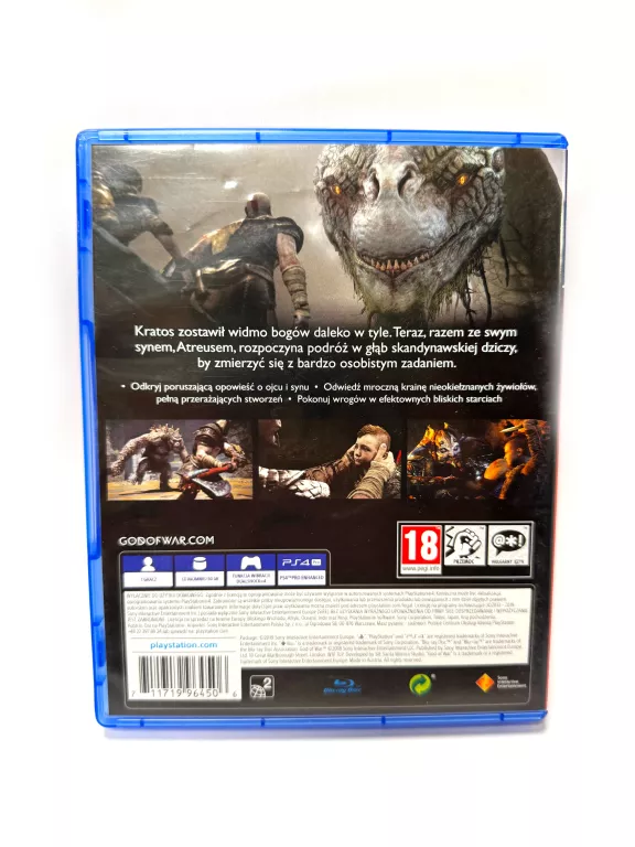 GRA PS4 GOD OF WAR (POLSKA WERSJA )