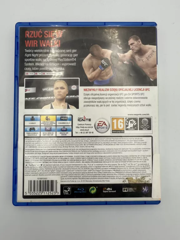 GRA NA PS4 UFC