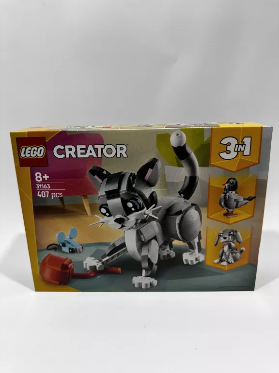 LEGO 31163 CREATOR 3W1 PSOTNY KOT
