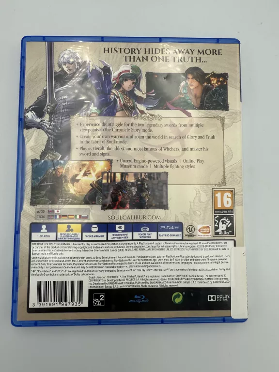 GRA NA PS4 SOULCALIBUR VI