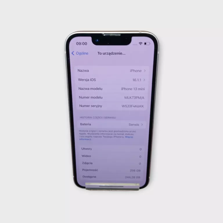 TELEFON IPHONE 13 MINI 265GB 76%