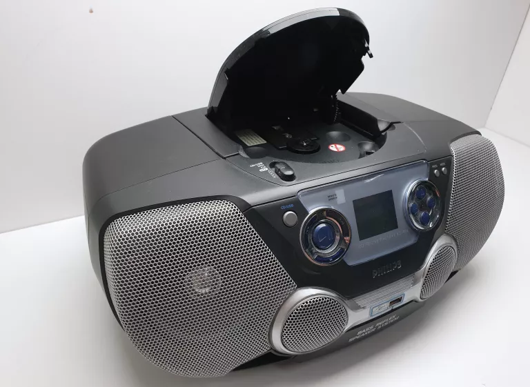 RADIOODTWARZACZ PHILIPS AZ700T/12 BLUETOOTH CZARNO-SZARY