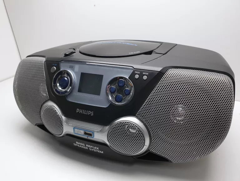 RADIOODTWARZACZ PHILIPS AZ700T/12 BLUETOOTH CZARNO-SZARY