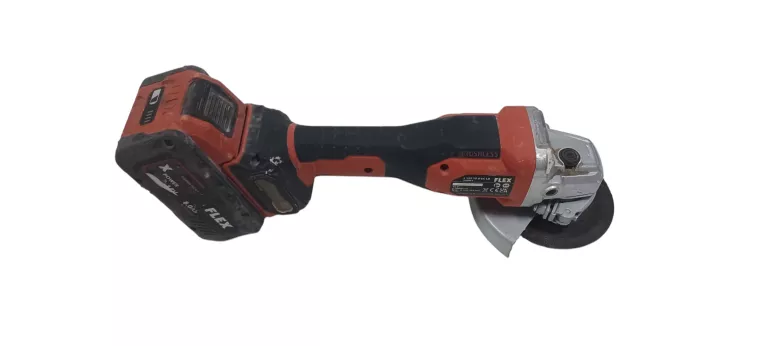 AKUMULATOROWA SZLIFIERKA KĄTOWA FLEX L 125 18V 5AH NA BATERIE 125MM B.ŁAD