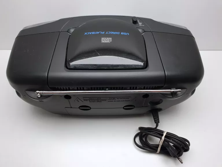 RADIOODTWARZACZ PHILIPS AZ700T/12 BLUETOOTH CZARNO-SZARY