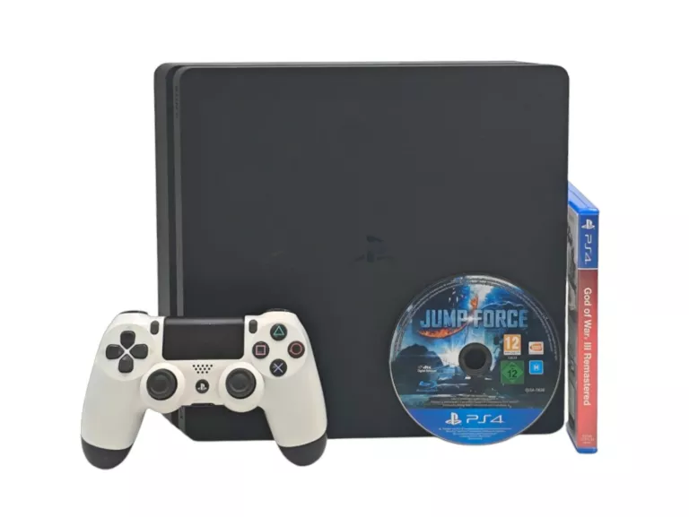 KONSOLA SONY PLAYSTATION 4 PS4 SLIM 500GB CUH-2216A + PAD + 2 GRY