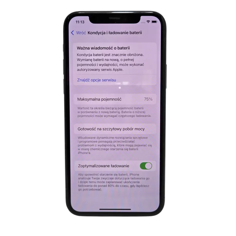 TELEFON IPHONE 11 PRO 512 GB / 75 %