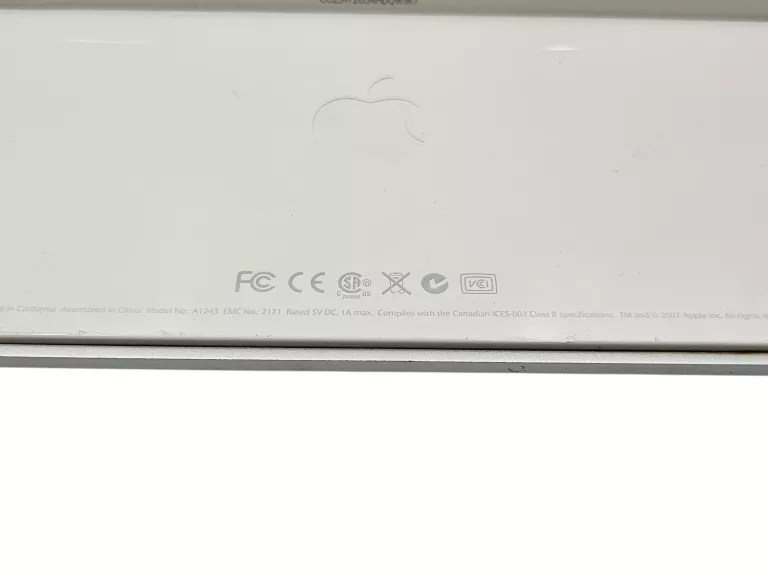 ORYGINALNA PRZEWODOWA KLAWIATURA MEMBRANOWA APPLE A1243 USB | QWERTZ