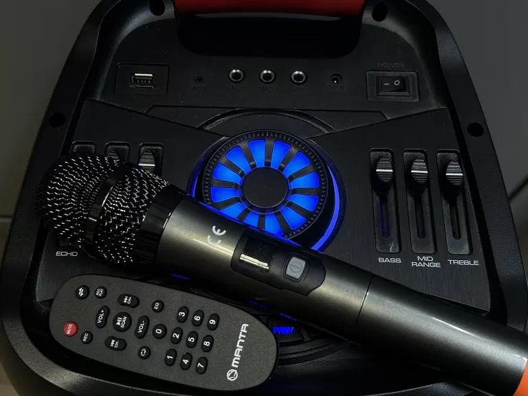 GŁOŚNIK PRZNEOŚNY BLUETOOTH MANTA SPK 5310PRO SUPER STAN