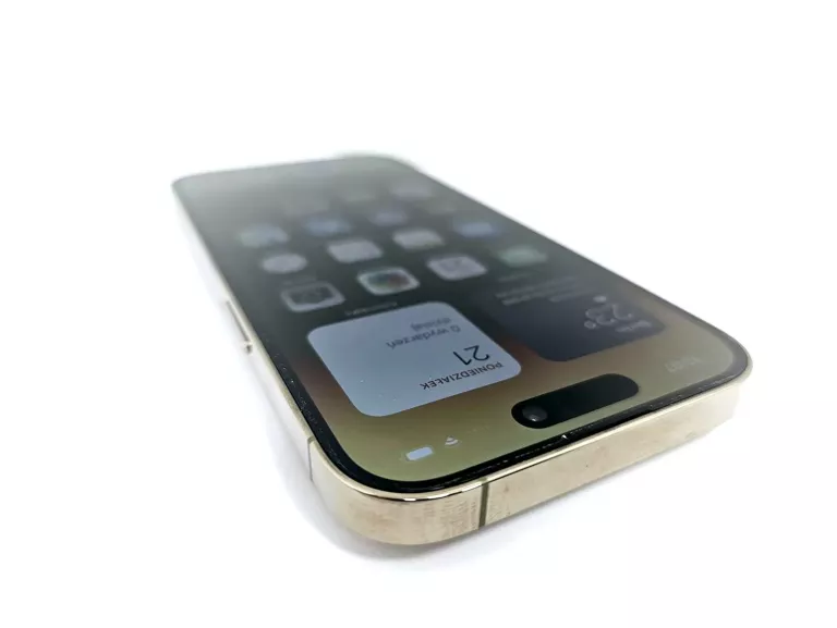 TELEFON IPHONE 14 PRO 128GB 87% BATERIA ZŁOTY KOMPLET
