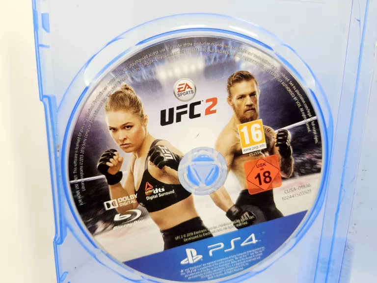 GRA NA KONSOLE PS4 UFC 2