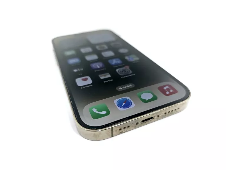 TELEFON IPHONE 14 PRO 128GB 87% BATERIA ZŁOTY KOMPLET