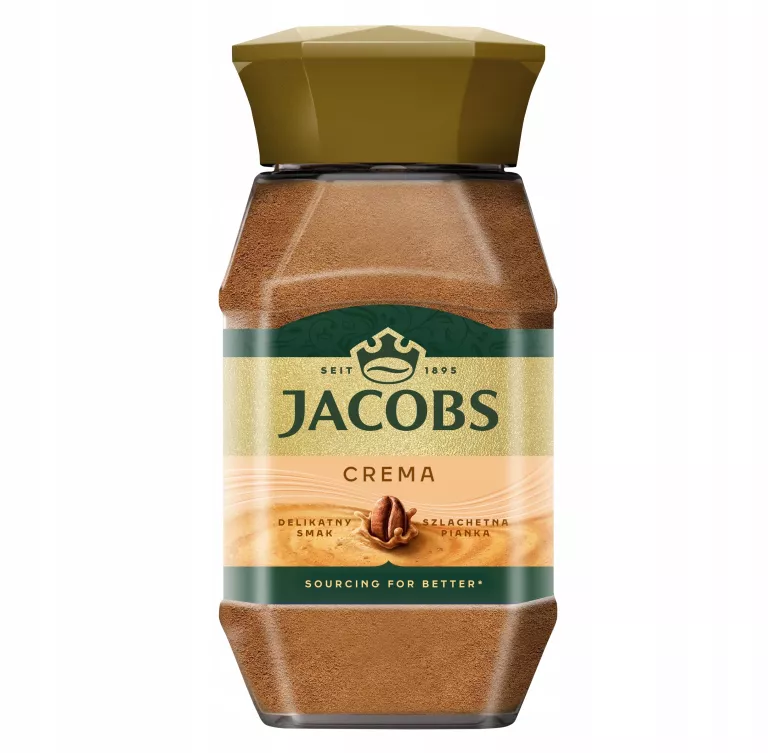 KAWA ROZPUSZCZALNA JACOBS CREMA 200G 05/2027
