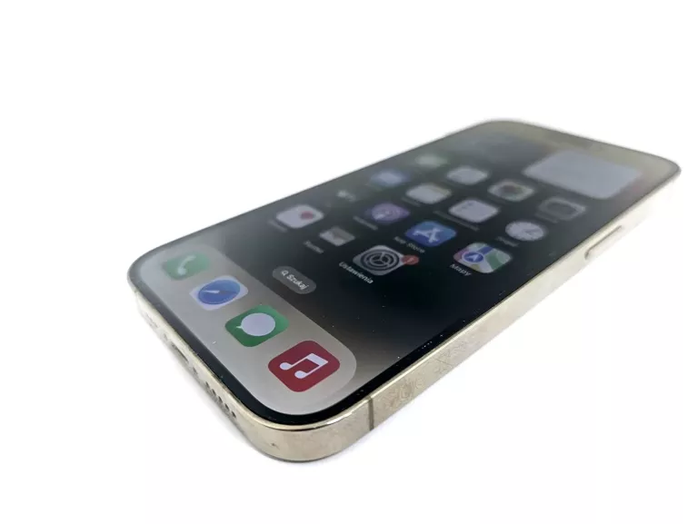 TELEFON IPHONE 14 PRO 128GB 87% BATERIA ZŁOTY KOMPLET