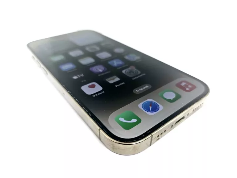 TELEFON IPHONE 14 PRO 128GB 87% BATERIA ZŁOTY KOMPLET