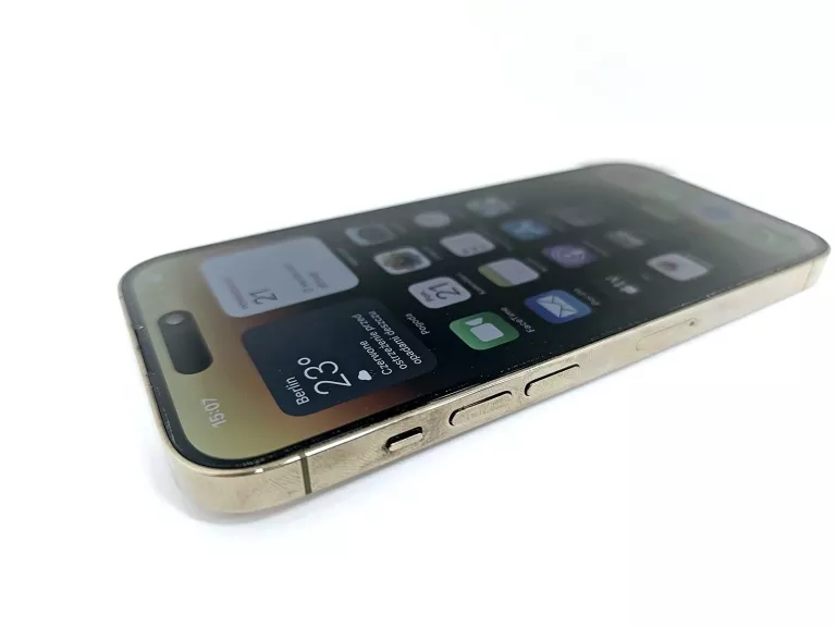 TELEFON IPHONE 14 PRO 128GB 87% BATERIA ZŁOTY KOMPLET