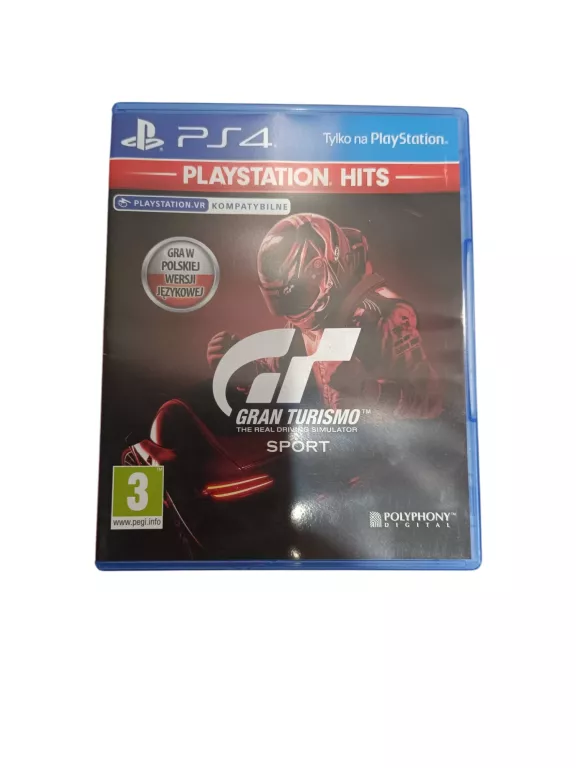 GRA PS4 GRAN TURISMO SPORT