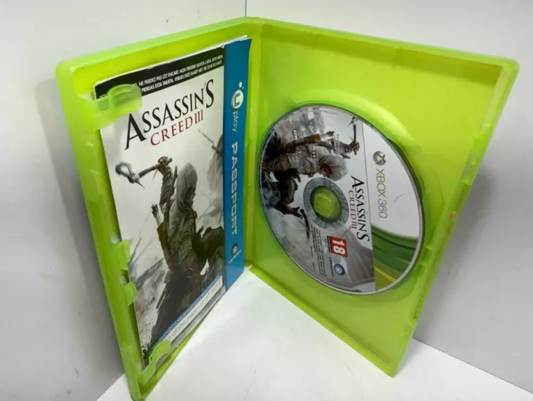 XBOX 360 ASSASSINS CREED III 3 GRA X360