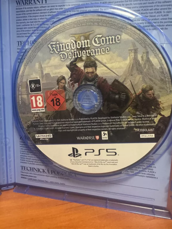 GRA NA PS5 KINDOM COME DELIVERANEE II