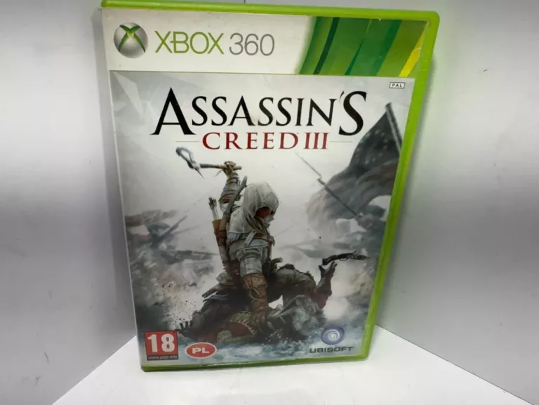 XBOX 360 ASSASSINS CREED III 3 GRA X360