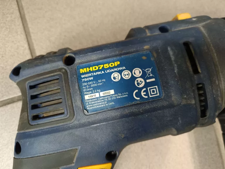 WIERTARKA UDAROWA MACALLISTER MHD750P 750W