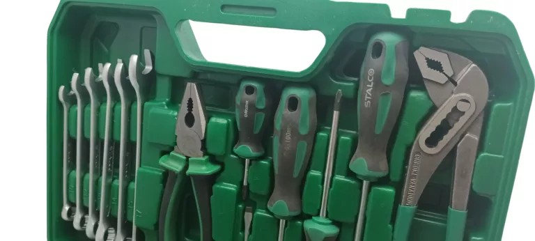 STALCO 55EL. ZESTAW NARZĘDZI W WALIZCE S-54011