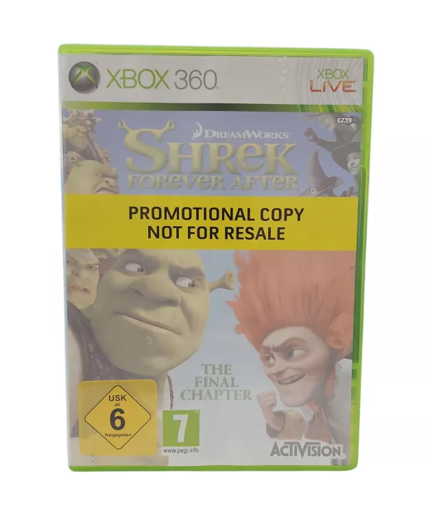 GRA XBOX 360 SHREK FOREVER AFTER