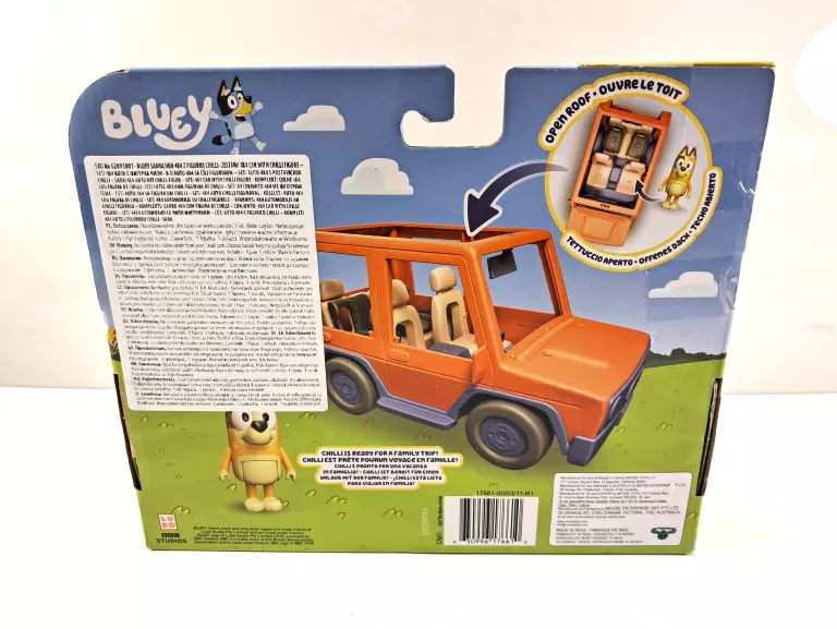POJAZD MOOSE TOYS BLUEY HEELER FAMILY ROAD TRIP 4WD VEHICLE *IDEAŁ*