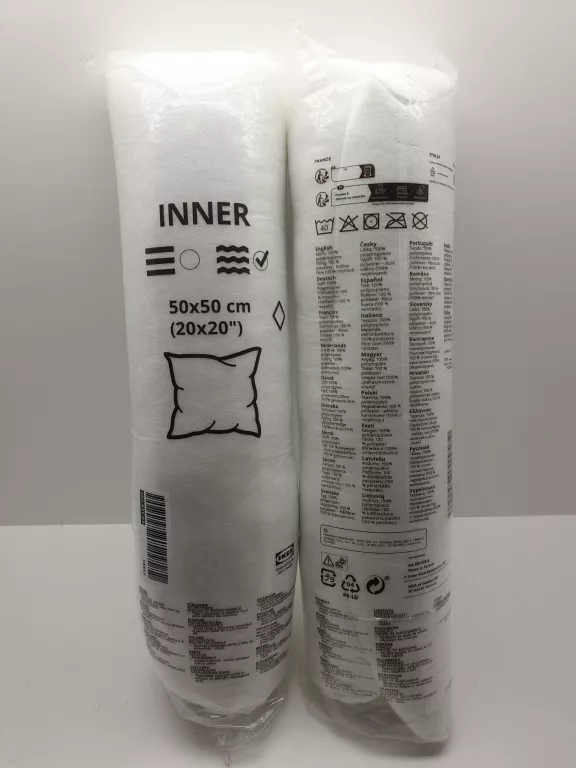 IKEA INNER PODUSZKA WEWNĘTRZNA WKŁAD 50X50 CM 602.621.93