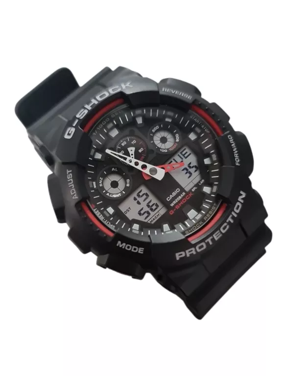 ZEGAREK MĘSKI CASIO G-SHOCK GA-100-1A4ER GA-100 KOMPLET