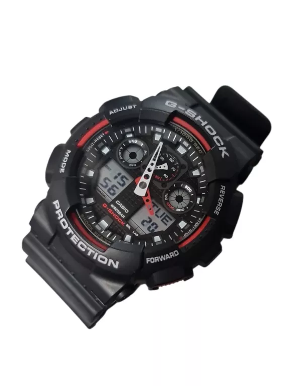 ZEGAREK MĘSKI CASIO G-SHOCK GA-100-1A4ER GA-100 KOMPLET