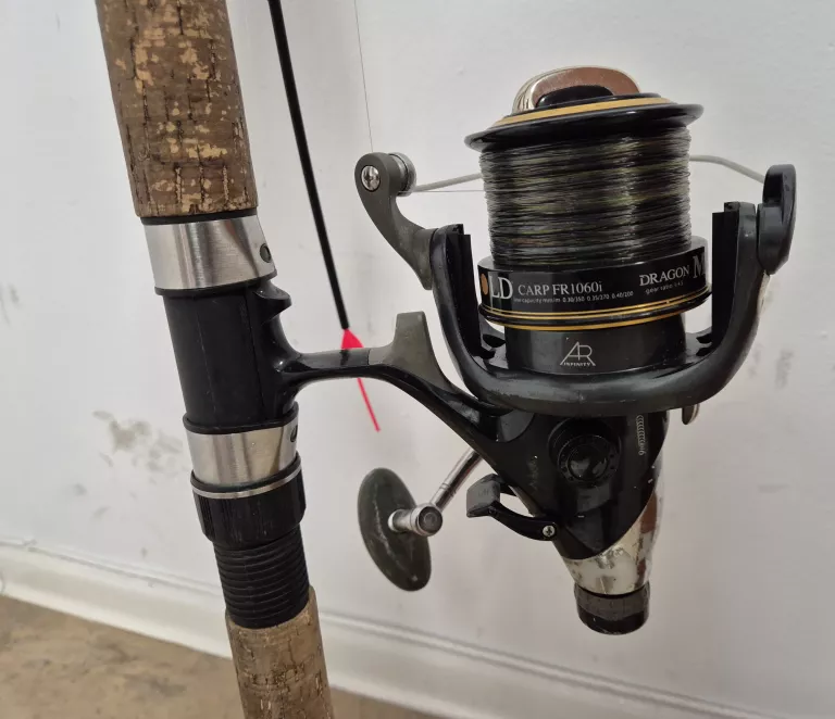 MIKADO TELE CARP + KOŁOWROTEK DRAGON MEGA BAITS LC CARP FR 1060I