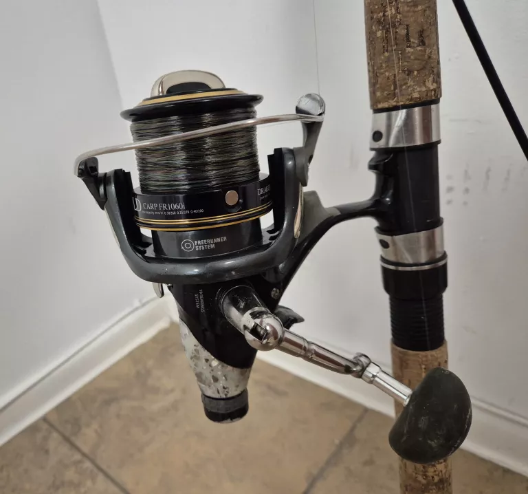 MIKADO TELE CARP + KOŁOWROTEK DRAGON MEGA BAITS LC CARP FR 1060I