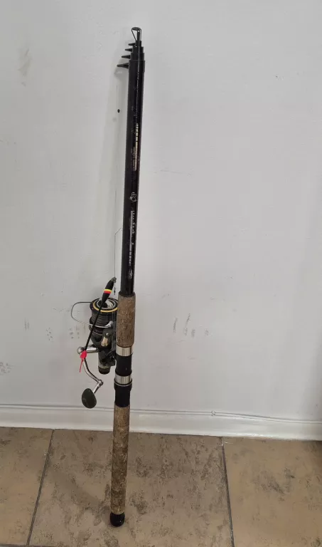 MIKADO TELE CARP + KOŁOWROTEK DRAGON MEGA BAITS LC CARP FR 1060I