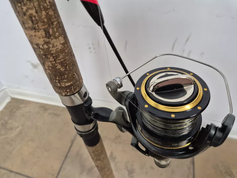 MIKADO TELE CARP + KOŁOWROTEK DRAGON MEGA BAITS LC CARP FR 1060I
